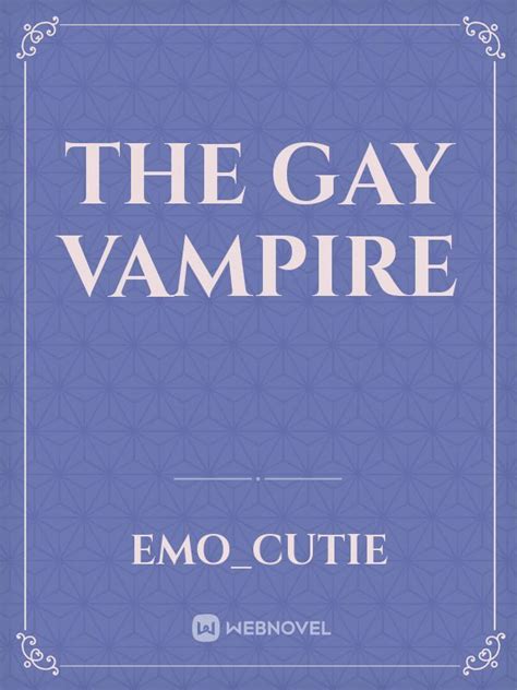 We did not find results for: The Gay Vampire - Anime & Comics - Webnovel