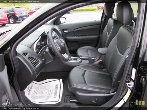 See the list of 2011 dodge avenger interior features that comes standard for the available trims / styles. Black Interior Photo for the 2011 Dodge Avenger Lux ...
