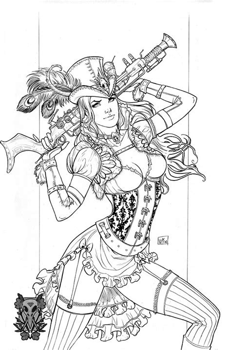 R coloring page coloring book. megacon steampunk exclusive by ToolKitten on DeviantArt