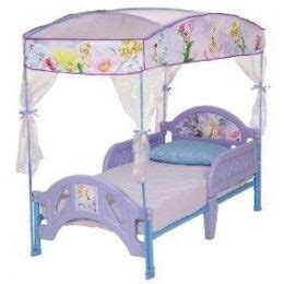 From royal castles to happily. Disney Tinkerbell Bedroom Decor | Toddler canopy bed ...