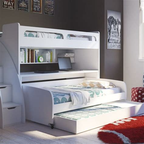 Check spelling or type a new query. Gautreau Twin Over Twin L-Shaped Bunk Bed With Trundle en ...