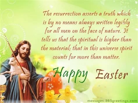 May easter morning fill your heart with peace and joy! Easter Wishes Greetings | Happy easter messages, Happy ...