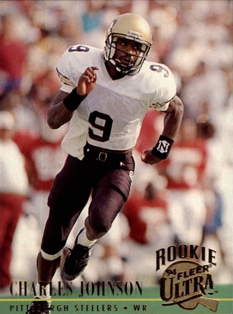 Check spelling or type a new query. Amazon.com: 1994 Fleer Ultra Football Rookie Card #255 Charles Johnson: Collectibles & Fine Art