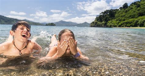 Page after page of full and half page, some quarter page photos of beautiful people. Governors Bay | Swimming Beach | Marlborough Sounds | Picton