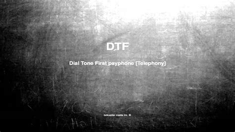 There are 131 different meaning of dtf acronym in meaning of dtf acronyms are registered in different terminologies. What does DTF mean - YouTube