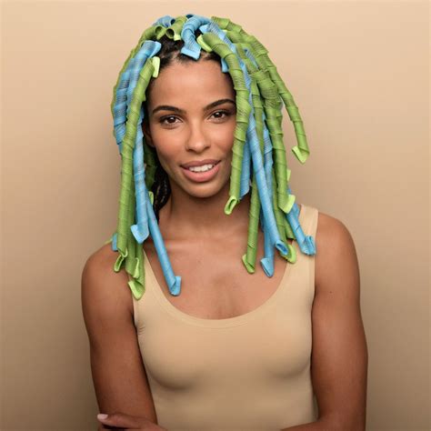 Although crochet braids can look incredibly real, they are all made of fake hair. Curlformers® Corkscrew Curls Styling Kit - by ...