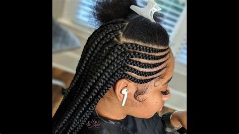 Here's an idea for black brides looking for the perfect hairstyle pair up with the white veil. Braid Hairstyles; Hairstyles 2020 Female Braids The Trends ...