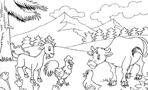 Dengan belajar mewarnai untuk anak anda ini sudah tentu akan mengajarkan anak. 30+ Download Sketsa Gambar Pemandangan Untuk Belajar ...