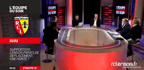 L'équipe du soir est une émission sportive présentée par olivier ménard sur la chaîne l'équipe depuis septembre 2008 (anciennement l'équipe tv et l'équipe 21). Polémique autour de "L'Equipe du Soir" - Divers - rclensois.fr