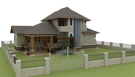 Design rumah 1 tingkat, 2 tingkat & 3 tingkat konsep tradisional & moden untuk pilihan anda. Gambar Rumah Banglo 2 Tingkat - Home Desaign