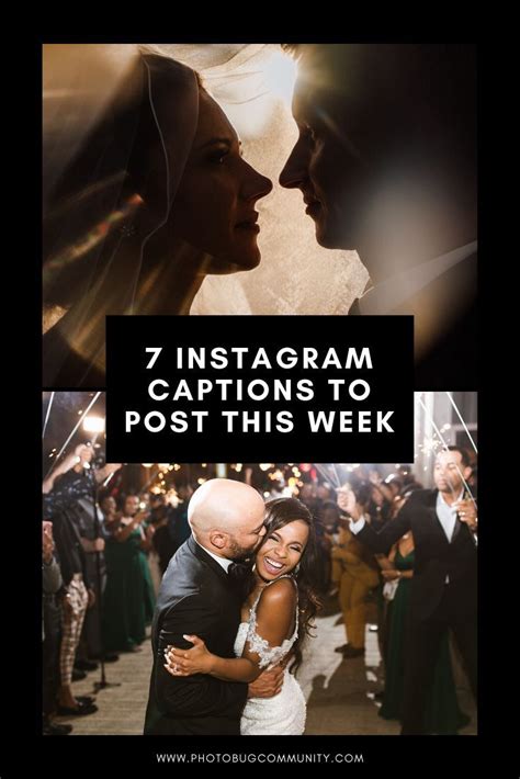 Moreover, people also hire official photographers for marriage ceremonies. 7 Instagram Captions to Post this Week in 2020 | Good ...