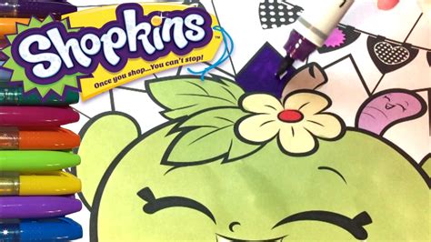 Image information image title : SHOPKINS Coloring Pages with Apple Blossom - YouTube