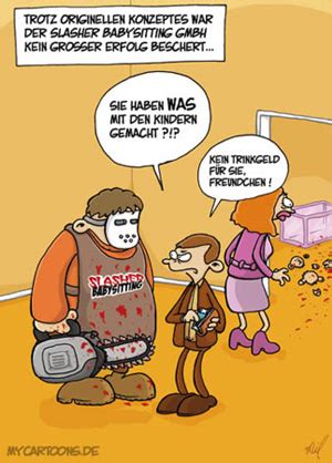 Danke an tom liehr für die idee! mycartoons.de - cartoons von mil » Cartoon 87: Slasher ...