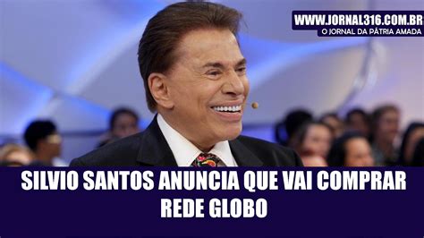 Silvio santos hoje em dia. Silvio Santos anuncia que vai comprar rede Globo - Assista;