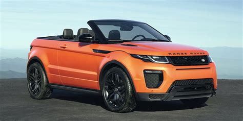 Also available as a convertible, the awkward shape will appeal to shoppers who want the look. 2017 Range Rover Evoque is first convertible SUV