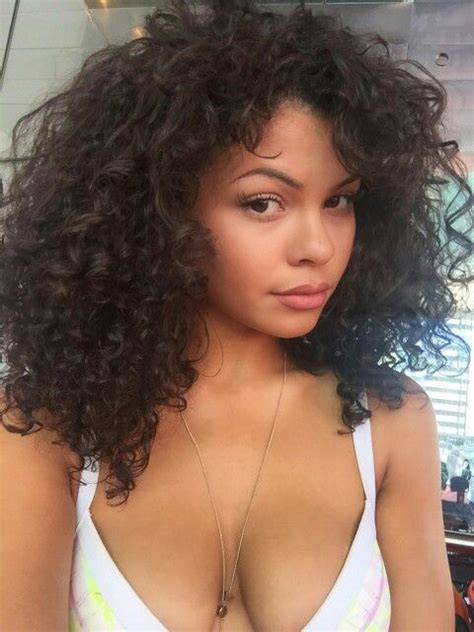 I have brown eyes and wavy hair. @SincerelyJae1 Beautiful black & spanish women curly hair ...