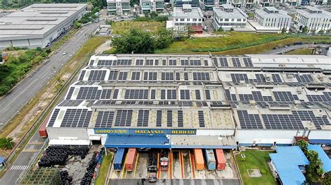 Solar panel malaysia price, harga; Goodyear Malaysia goes green with 6,680 solar panels ...