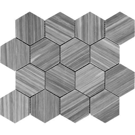 Check spelling or type a new query. Bardiglio Scuro Marble 3x3 Hexagon Polished Mosaic Tile ...