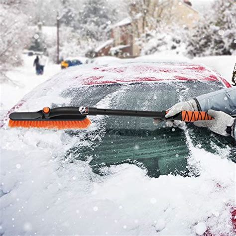 (2) total ratings 2, $29.96 new. Car Snow Brush Removal Extendable with Ice Scraper and ...