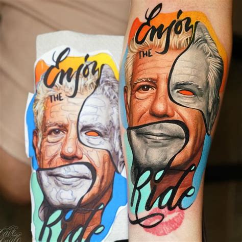 Anthony bourdain tattoos that you can filter by style, body part and size, and order by date or score. I miss you Tony. Thanks for the adventures. | Ink master ...