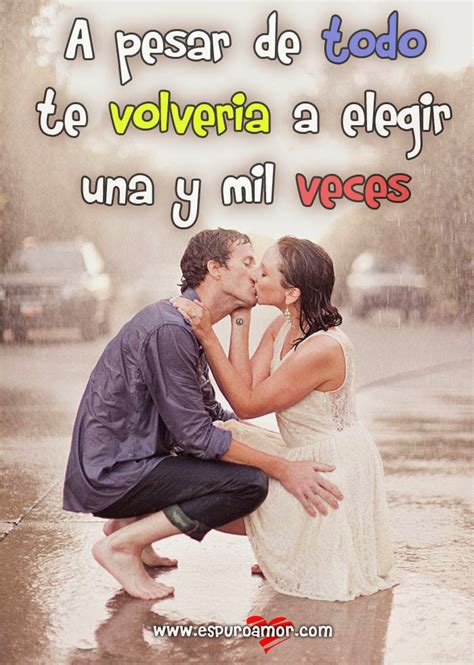 Maybe you would like to learn more about one of these? Imagen con frase de PURO AMOR para facebook de pareja ...