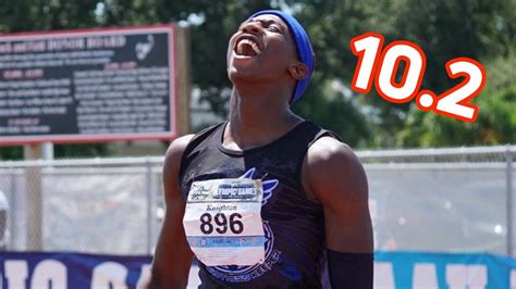 Récord mundial en triple salto. Erriyon Knighton Fastest HS 100m In 2020! - YouTube