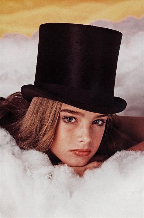 Brooke shields (top hat) ,1978. Brooke Shields Gross | Gross http://www.artfact.com ...