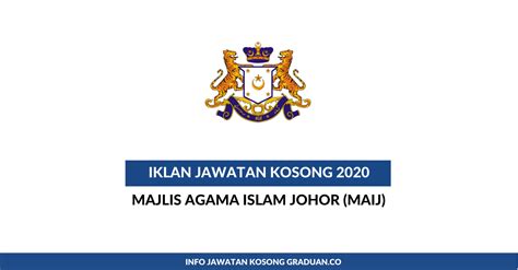 Why don't you let us know. Permohonan Jawatan Kosong Majlis Agama Islam Negeri Johor ...