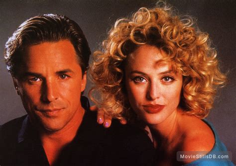 She came to fame during the 1980s, having appeared in several films aimed at a teenage audience. The Hot Spot - Promo shot of Virginia Madsen & Don Johnson