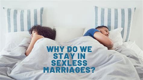 Bethany explained that over the years she'd taken up more and more real estate in the marriage or doug simply did less and less so she had to. Why Do We Stay in Sexless Marriages? - YouTube