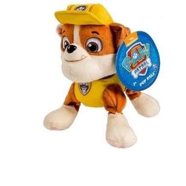 Check out our large paw patrol toys range. Pluche paw patrol rubble knuffel | Knuffel-kwijt.nl