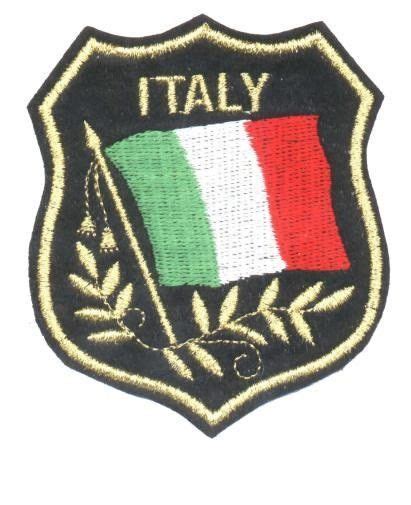 Nationalist merchandise for patriotic events, national party celebrations. Italia Flag Patch - Italy