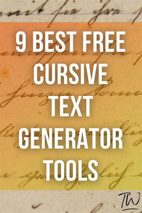 This tool converts your normal text into cursive then click on generate cursive text button. 9 Best Free Cursive Text Generator Tools in 2020 | Cursive ...