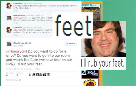 I hear there was a flareup last week during a meeting he had with nickelodeon executives where the thing is, feet aren't that funny. Will Dan Schneider creator of kids shows be the next powerful Hollywood guy exposed? | Sherdog ...