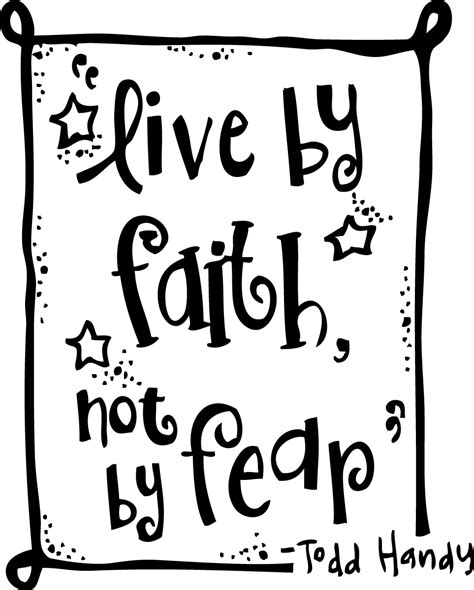 Disney easter coloring pages] 7. Melonheadz LDS illustrating: Live by Faith