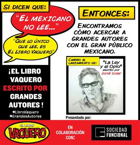 Además, vea las últimas páginas del libro, donde encontrará: Y en la imagen del día... El Libro Vaquero escrito por # ...