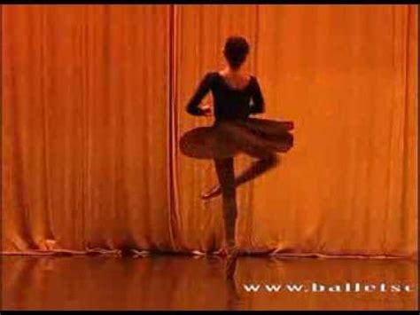 Documentary part 1 of 3. 32 fouettes, all double. Maria, age 12 Russian ballerina ...