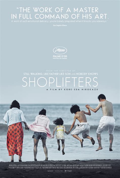 Shoplifters shows us that family is simply a concept, a social construct that has little to do with genetics and instead springs from love. CRFF - Shoplifters | Tidemark Theatre