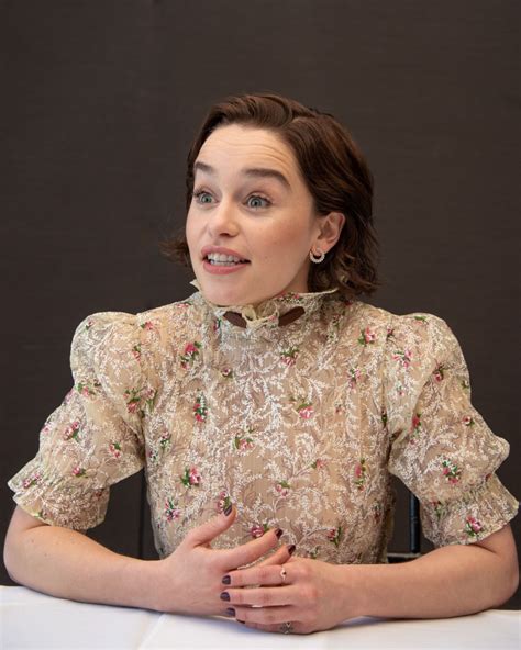 She stars in hbo's game of thrones as daenerys targaryen. Emilia Clarke - "Game Of Thrones" Press Conference in NY ...