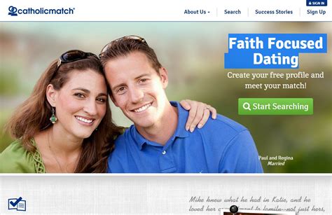 Not just a dating site, a marriage site. Catholic Dating
