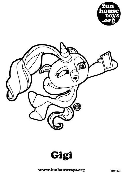 Coloring pages is a true coloring pages with intricate patterns included. Fingerling Gigi Printable Coloring Page | Coloring pages ...