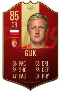 Kamil glik is a centerback from poland playing for as monaco in the france ligue 1 (1). Kamil Glik FIFA 19 Rating, Card, Price