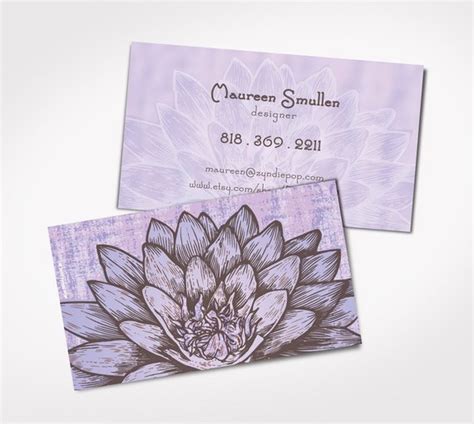 The average cost of business cards starts from $20 to $120 with pieces running from 250 to 2,000 pieces. 250 PRINTED Business Cards Lavendar LOTUS FLOWER Business ...