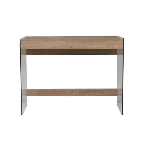 Les plateaux de verre peuvent être utilisés pour protéger un meuble, fabriquer un bureau, une table basse, de cuisine ou recouvrir une table de jardin. Bureau plateau en bois avec parois en verre - 100 x 50 x ...