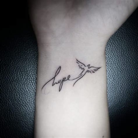 Together they hold such a deep meaning that it is no surprise if you are thinking about getting a faith hope love tattoo or looking for some inspiration, then we have got you covered. 52 Lovely Hope Wrist Tattoos