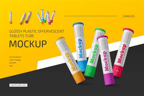 Check spelling or type a new query. Effervescent Tablets Tube Mockup Set - Counrty4k