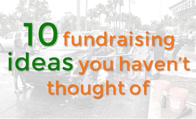 So if you have any ideas on a fun/creative fundraiser to do on site at the relay for life please. 10 Fundraising Ideas You Haven't Thought Of in 2020 ...