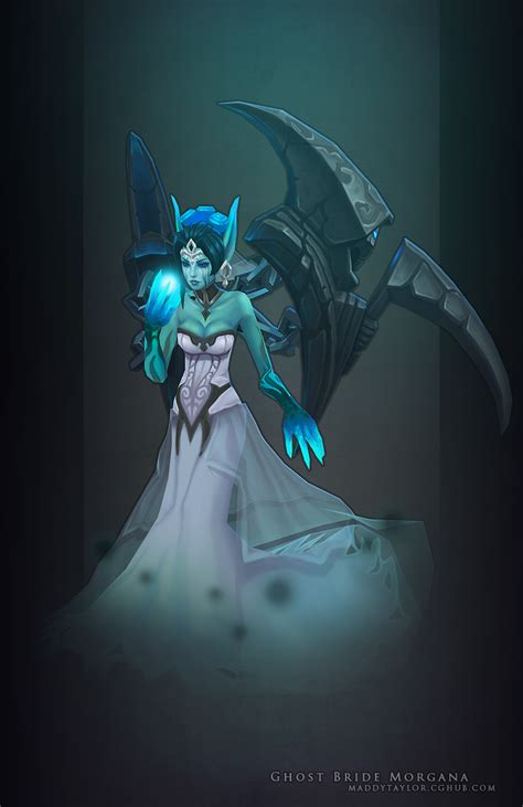 Thanks to the recent banner with ghost bride morgana and aatrox. Pin on League of Legends