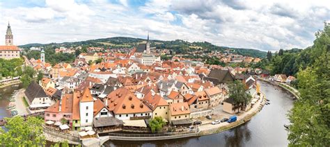 Si trova ad est della germania. Cesky Krumlov, Repubblica Ceca Immagine Stock - Immagine ...