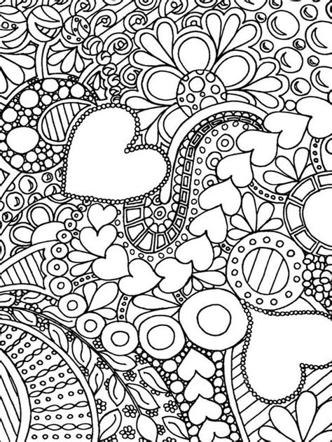 Coloring pages are no longer just for children. Difficult coloring pages for adults. Free Printable ...